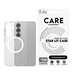PanzerGlass CARE™ by ® Star Lit Case w. White Qi Compatible Samsung Galaxy S25 mobiele telefoon behuizingen Hoes Transparant
