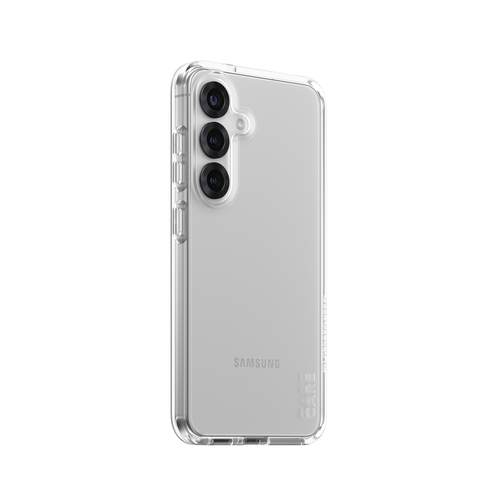 PanzerGlass CARE™ by ® Urban Combat Case Transparent Samsung Galaxy S25 mobiele telefoon behuizingen Hoes Transparant