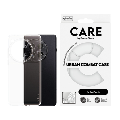 PanzerGlass CARE™ by ® X-Ray Case OnePlus 13 mobiele telefoon behuizingen Hoes Transparant