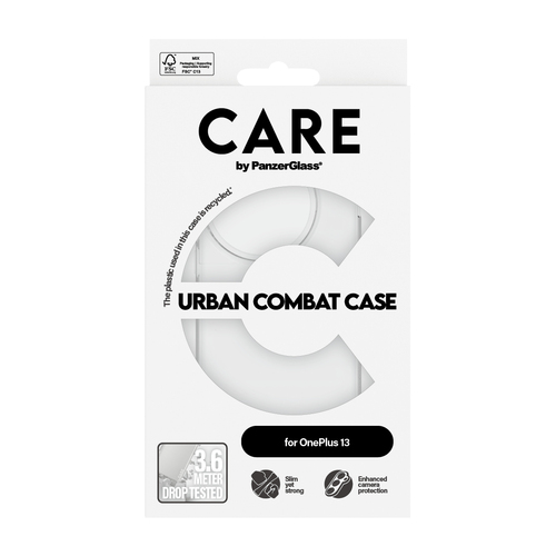 PanzerGlass CARE™ by ® X-Ray Case OnePlus 13 mobiele telefoon behuizingen Hoes Transparant
