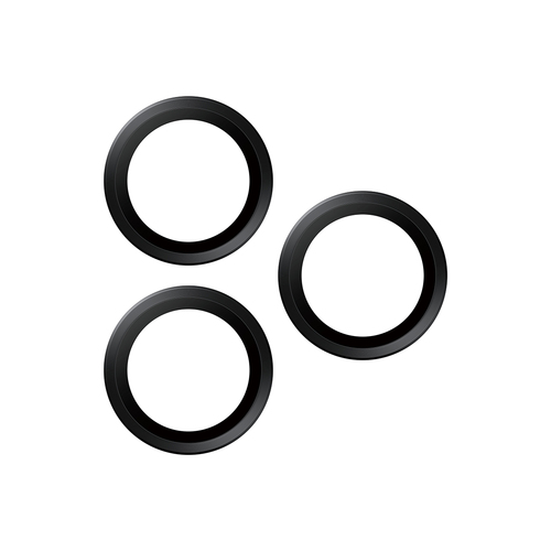 PanzerGlass ® Hoops® Camera Lens Protector Black iPhone 17 Pro | iPhone 17 Pro Max | iPhone 16 Pro | 16 Pro Max Doorzichtige schermbeschermer Apple 1 stuk(s)