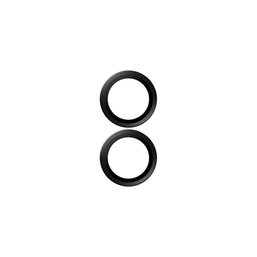 PanzerGlass ® Hoops® Camera Lens Protector Black Samsung S25 Edge Doorzichtige schermbeschermer 1 stuk(s)