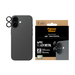 PanzerGlass ® Hoops® Camera Lens Protector Black iPhone 17 | iPhone 16 | 16 Plus Doorzichtige schermbeschermer Apple 1 stuk(s)