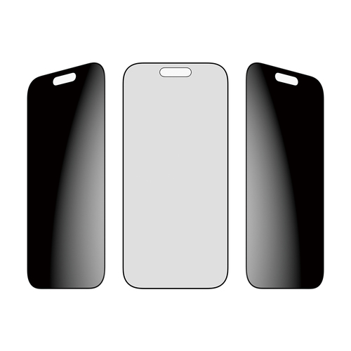 PanzerGlass ® 2-Way Privacy Screen Protector iPhone 17 | iPhone 16 Pro | Ultra-Wide Fit w. EasyAligner Doorzichtige schermbeschermer Apple 1 stuk(s)
