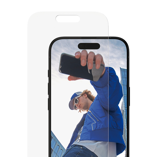 PanzerGlass ® Screen Protector iPhone 17 | iPhone 16 Pro | Classic Fit w. EasyAligner Doorzichtige schermbeschermer Apple 1 stuk(s)