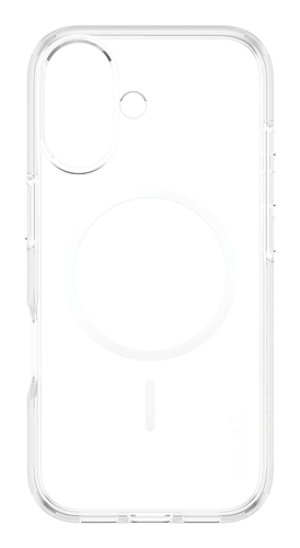 PanzerGlass CARE™ by ® Urban Explorer Case Transparent w. White MagSafe iPhone 17 mobiele telefoon behuizingen Hoes Transparant