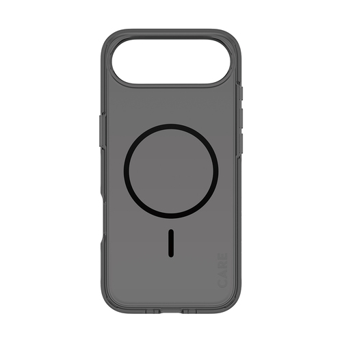PanzerGlass CARE™ by ® Smokey Case w. Black MagSafe iPhone Air mobiele telefoon behuizingen Hoes Zwart