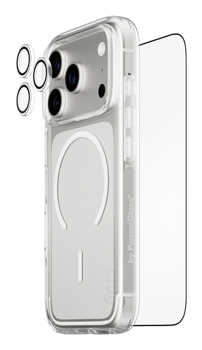 PanzerGlass ® | CARE by ® 3-in-1 Flagship Explorer Bundle iPhone 17 Pro Doorzichtige schermbeschermer Apple 1 stuk(s)