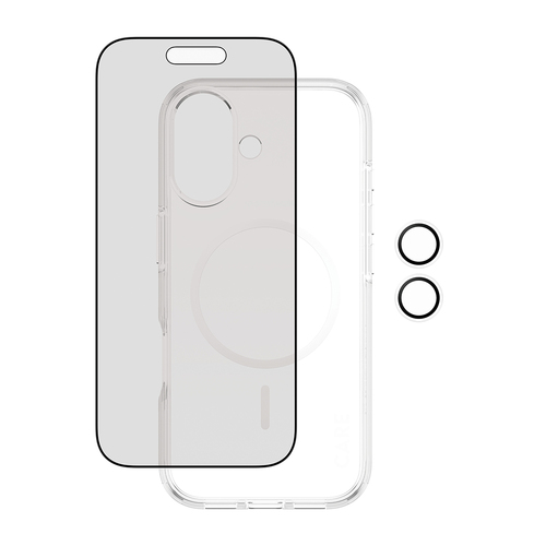 PanzerGlass ® | CARE by ® 3-in-1 Flagship Privacy Bundle iPhone 17 Doorzichtige schermbeschermer Apple 1 stuk(s)