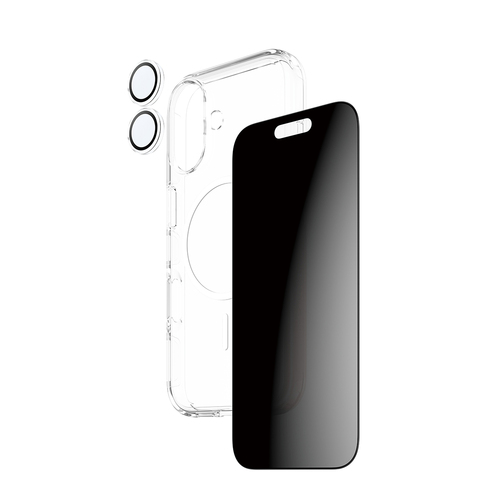 PanzerGlass ® | CARE by ® 3-in-1 Flagship Privacy Bundle iPhone 17 Doorzichtige schermbeschermer Apple 1 stuk(s)