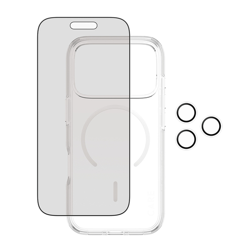 PanzerGlass ® | CARE by ® 3-in-1 Flagship Privacy Bundle iPhone 17 Pro Doorzichtige schermbeschermer Apple 1 stuk(s)