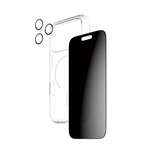 PanzerGlass ® | CARE by ® 3-in-1 Flagship Privacy Bundle iPhone 17 Pro Doorzichtige schermbeschermer Apple 1 stuk(s)