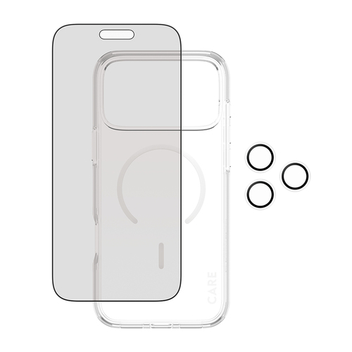 PanzerGlass ® | CARE by ® 3-in-1 Flagship Privacy Bundle iPhone 17 Pro Max Doorzichtige schermbeschermer Apple 1 stuk(s)