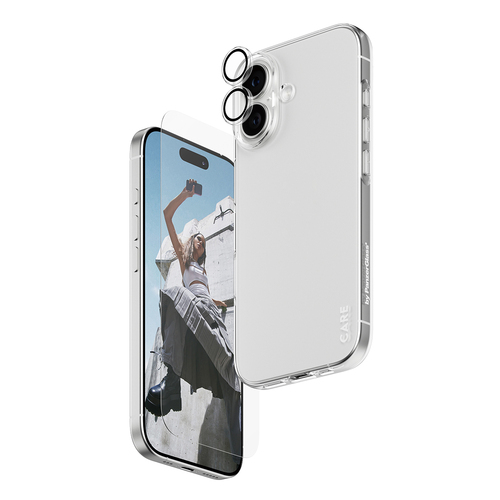 PanzerGlass SAFE. | CARE by ® 3-in-1 Fashionable Combo Bundle iPhone 17 Doorzichtige schermbeschermer Apple 1 stuk(s)