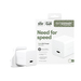 PanzerGlass empower™ by ® Turbo 30W Charger Single USB-C | UK Plug | Silver White Wit
