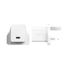 PanzerGlass empower™ by ® Turbo 30W Charger Single USB-C | UK Plug | Silver White Wit