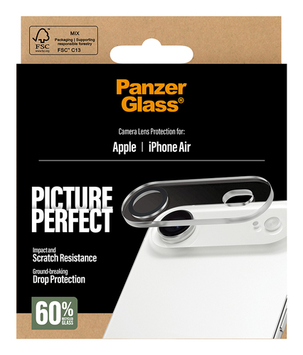 PanzerGlass ® PicturePerfect Camera Lens Protector iPhone Air Doorzichtige schermbeschermer Apple 1 stuk(s)