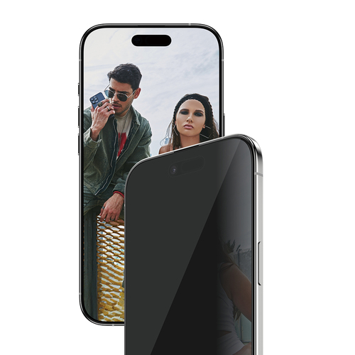 PanzerGlass SAFE. by ® 2-Way Privacy Screen Protector iPhone Air | Ultra-Wide Fit w. EasyAligner Doorzichtige schermbeschermer Apple 1 stuk(s)