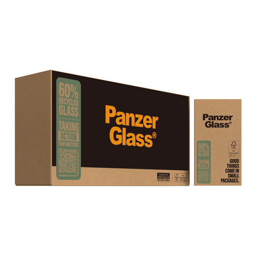 PanzerGlass ® 4-Way Privacy Screen Protector iPhone 17e | 16e | 14 | 13 | 13 Pro | Ultra-Wide Fit | Bulk Doorzichtige schermbeschermer Apple 50 stuk(s)