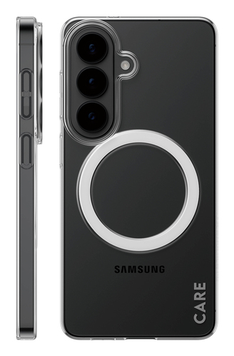 PanzerGlass CARE™ by ® SL1M Case Transparent w. Qi Samsung Galaxy S26 mobiele telefoon behuizingen 16 cm (6.3") Hoes Transparant
