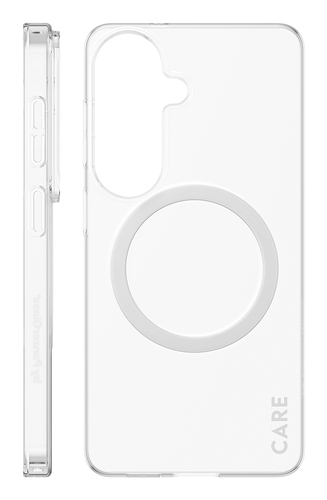 PanzerGlass CARE™ by ® SL1M Case Transparent w. Qi Samsung Galaxy S26 mobiele telefoon behuizingen 16 cm (6.3") Hoes Transparant