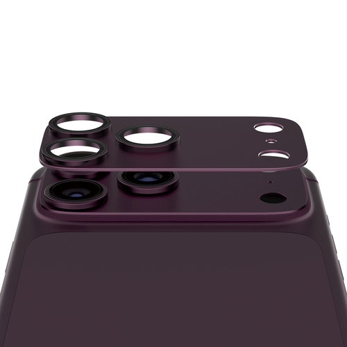 PanzerGlass ® Fender Camera Lens Protector Dark Cherry iPhone 18 Pro Doorzichtige schermbeschermer 1 stuk(s)