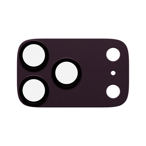 PanzerGlass ® Fender Camera Lens Protector Dark Cherry iPhone 18 Pro Doorzichtige schermbeschermer 1 stuk(s)