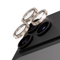 PanzerGlass ® Hoops® Camera Lens Protector Glitter Gold iPhone 18 Pro | 18 Pro Max Doorzichtige schermbeschermer 1 stuk(s)