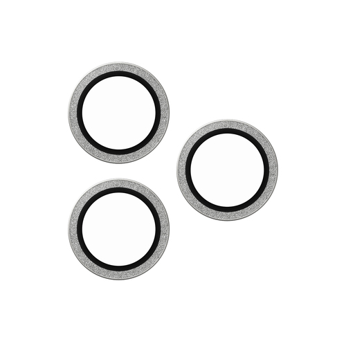 PanzerGlass ® Hoops® Camera Lens Protector Glitter Silver iPhone 18 Pro | 18 Pro Max Doorzichtige schermbeschermer 1 stuk(s)