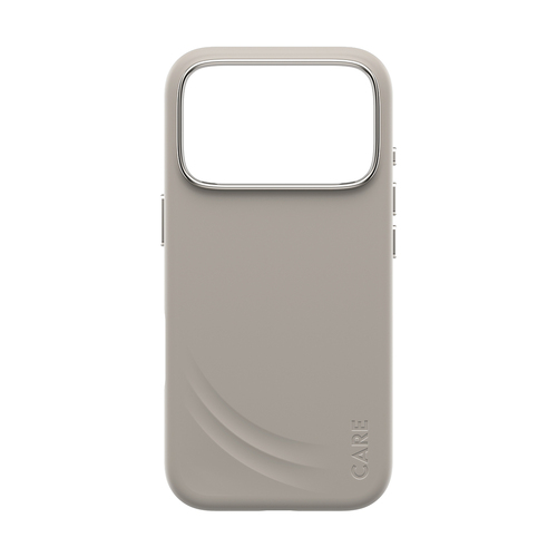 PanzerGlass CARE™ by ® Flow Case Vanilla w. MagSafe iPhone 18 Pro | 17 Pro mobiele telefoon behuizingen Hoes Beige