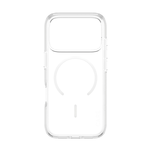 PanzerGlass CARE™ by ® Urban Explorer Case Transparent w. White MagSafe iPhone 18 Pro | 17 Pro mobiele telefoon behuizingen Hoes Transparant