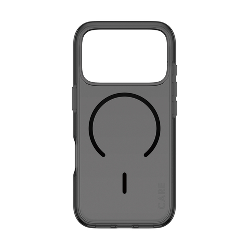 PanzerGlass CARE™ by ® Urban Explorer Case Smokey w. Black MagSafe iPhone 18 Pro | 17 Pro mobiele telefoon behuizingen Hoes Zwart