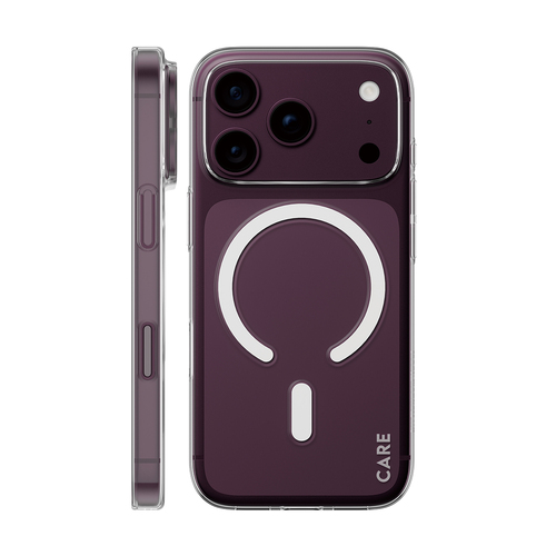 PanzerGlass CARE™ by ® SL1M Case Transparent w. MagSafe iPhone 18 Pro | 17 Pro mobiele telefoon behuizingen Hoes Transparant