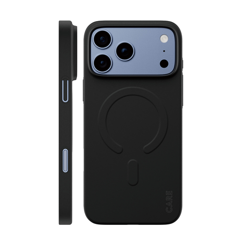 PanzerGlass CARE™ by ® SL1M Case Black w. MagSafe iPhone 18 Pro Max | 17 Pro Max mobiele telefoon behuizingen Hoes Zwart