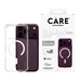 PanzerGlass CARE™ by ® Samba Case Transparent w. White MagSafe iPhone 18 Pro | 17 Pro mobiele telefoon behuizingen Hoes Transparant
