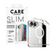 PanzerGlass CARE™ by ® SL1M Case Transparent w. White MagSafe iPhone Duo mobiele telefoon behuizingen 19,3 cm (7.6") Hoes Transparant
