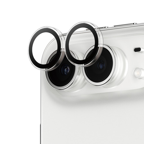 PanzerGlass ® Hoops® Camera Lens Protector Transparent iPhone Duo Doorzichtige schermbeschermer Apple 1 stuk(s)