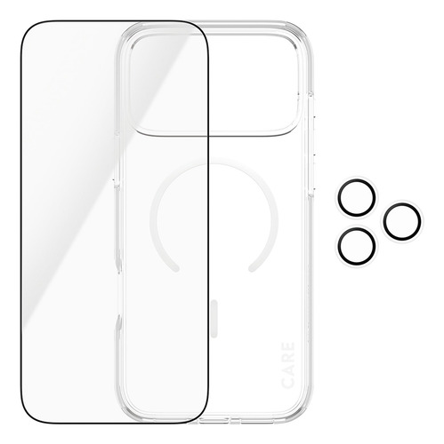 PanzerGlass CR94469 scherm- & rugbeschermer voor mobiele telefoons Achterkant/schermbeschermer Apple 3 stuk(s)