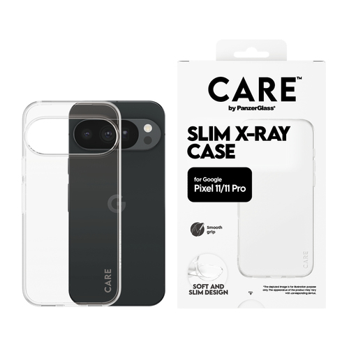 PanzerGlass CARE™ by ® X-Ray Case Google Pixel 11 | Pixel 11 Pro mobiele telefoon behuizingen Hoes Transparant