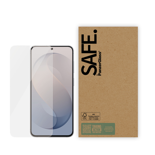 PanzerGlass SAFE. by ® Screen Protector Samsung Galaxy S26 FE 5G | Ultra-Wide Fit w. EasyAligner Doorzichtige schermbeschermer 10 stuk(s)