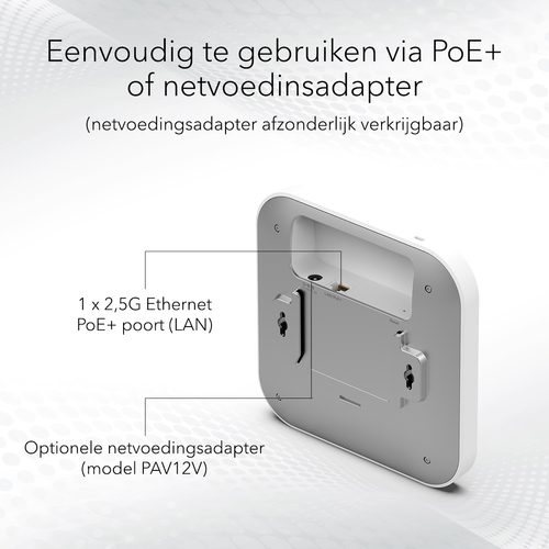NETGEAR Insight Cloud Managed WiFi 6 AX1800 Dual Band Access Point (WAX610)