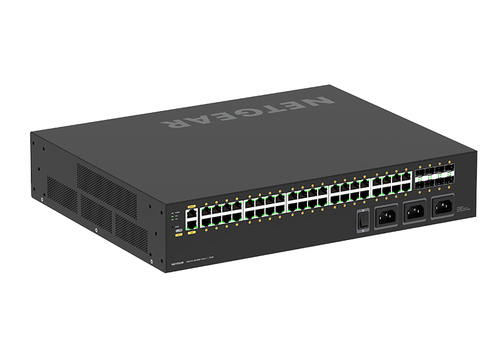 NETGEAR M4250-40G8XF-PoE++ Managed L2/L3 Gigabit Ethernet (10/100/1000) Power over Ethernet (PoE) 2U Zwart