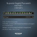 NETGEAR GS316EP-100PES netwerk-switch Managed Gigabit Ethernet (10/100/1000) Power over Ethernet (PoE) Zwart