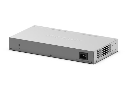 NETGEAR GS724Tv6 Managed L2+/L3 Gigabit Ethernet (10/100/1000) 1U Blauw, Grijs