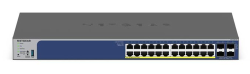 NETGEAR GS728TX L2/L3 10G Ethernet (100/1000/10000) Power over Ethernet (PoE) Zwart