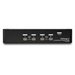 StarTech.com 4 Port DisplayPort KVM Switch, 4K 60Hz, Single Display, Dual Port UHD DP 1.2 USB KVM Switch met Geïntegreerde USB 2.0 Hub & Audio, Dell, HP, Apple, Lenovo, TAA Compliant