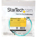 StarTech.com 1m LC/UPC naar LC/UPC OM3 Multimode Glasvezel Netwerkkabel, Full Duplex 50/125µm Zipcord Fiber, 100G Netwerken, LOMMF/VCSEL, <0.3dB Low Insertion Loss, LSZH Fiber Optic Patch Kabel