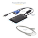StarTech.com KVM-Console via USB 2.0 Draagbare Laptop Adapter