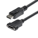 StarTech.com 91cm Panel Mount DisplayPort Kabel - 4K x 2K - DisplayPort 1.2 Verlengkabel Male to Female - DP Adapterkabel met DP Connector voor Paneelmontage - DP Extender Kabel