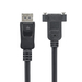 StarTech.com 91cm Panel Mount DisplayPort Kabel - 4K x 2K - DisplayPort 1.2 Verlengkabel Male to Female - DP Adapterkabel met DP Connector voor Paneelmontage - DP Extender Kabel